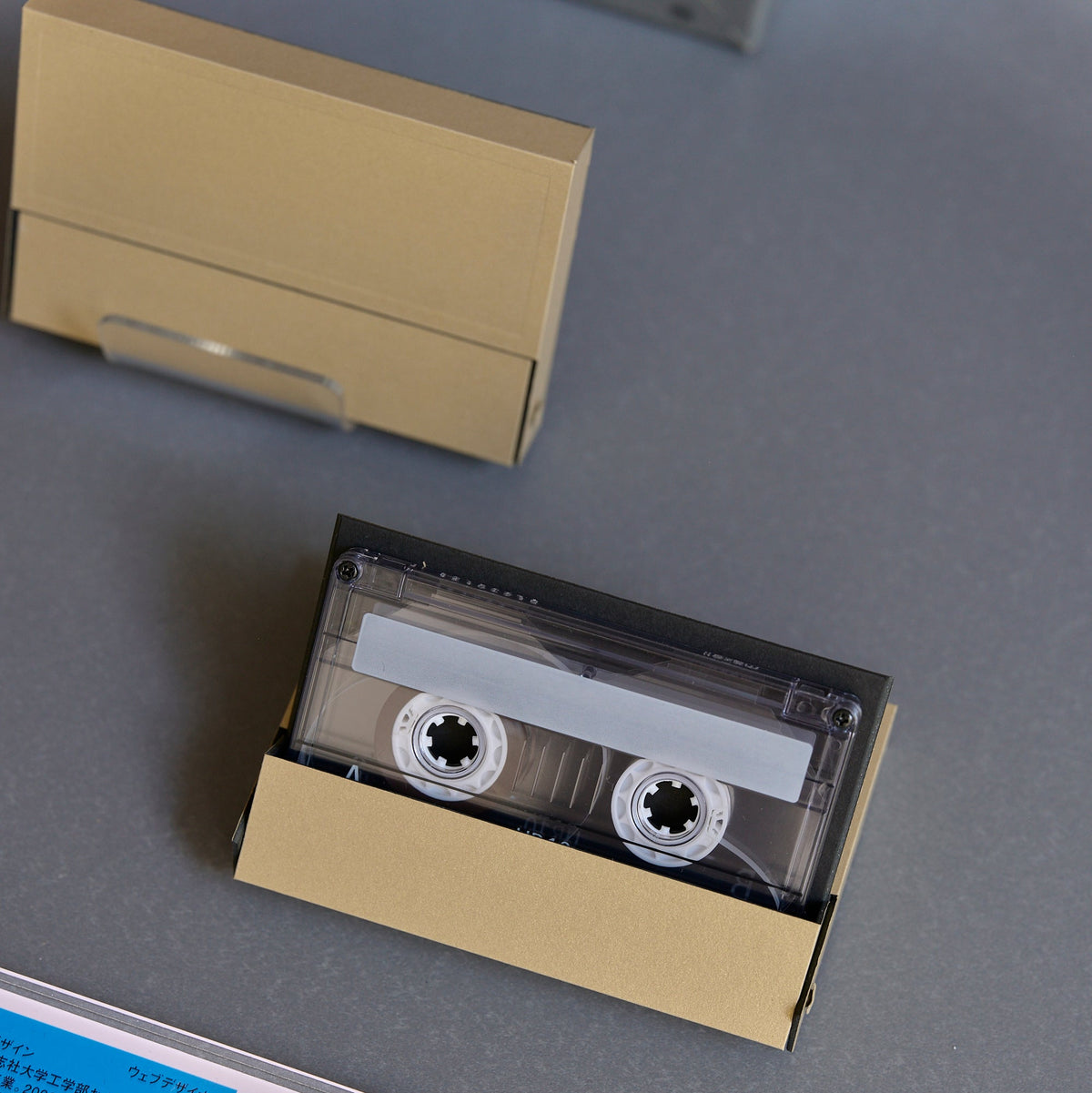 「Gold Cassette Tape Case」田中良治